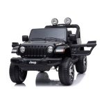 Jeep Wrangler Rubicon – Black Electric Vehicles Car 7423417290254 JWR555 Kids Car Store