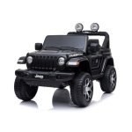 Jeep Wrangler Rubicon – Black Electric Vehicles Car 7423417290254 JWR555 Kids Car Store