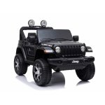 Jeep Wrangler Rubicon – Black Electric Vehicles Car 7423417290254 JWR555 Kids Car Store