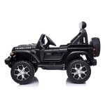 Jeep Wrangler Rubicon – Black Electric Vehicles Car 7423417290254 JWR555 Kids Car Store