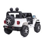 Jeep Wrangler Rubicon – White Electric Vehicles Car 7141149962477 JWR555 Kids Car Store