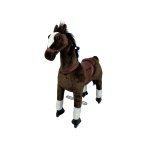 My Pony – Horse – 3 to 6 years – Dark Brown & White Ride On Animal  7423405073029 MP2009 Kids Car Store