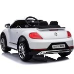 Volkswagen Beetle – White Electric Vehicles Car 7423408773766 S303 Kids Car Store